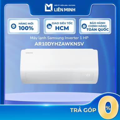 So sánh giá [Shopee - Lắp đặt 0Đ HN HCM]  AR10DYHZAWKNSV - Máy lạnh Samsung Inverter 1 HP AR10DYHZAWKNSV rẻ nhất?
