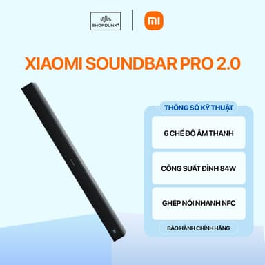 So sánh giá Loa Bluetooth Xiaomi Soundbar Pro 2.0 ch NS5-EU Chính Hãng BH 12 Tháng rẻ nhất?