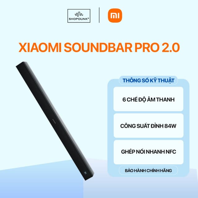 Loa Bluetooth Xiaomi Soundbar Pro 2.0 ch NS5-EU Chính Hãng BH 12 Tháng - Ảnh 5