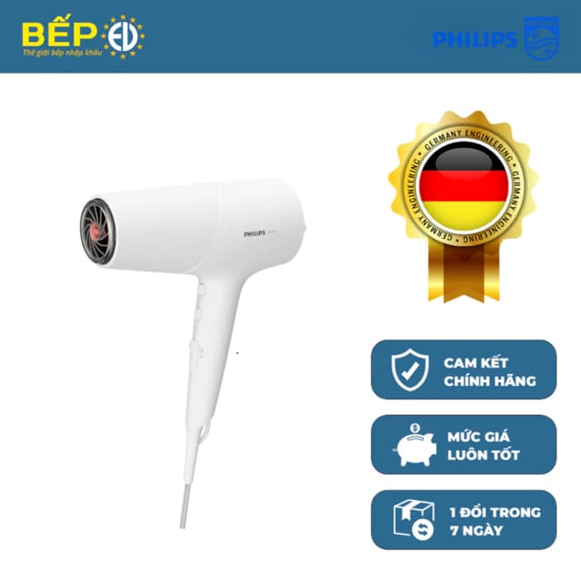 Máy sấy tóc Philips BHD500/00 2100W nhỏ gọn - Ảnh 9