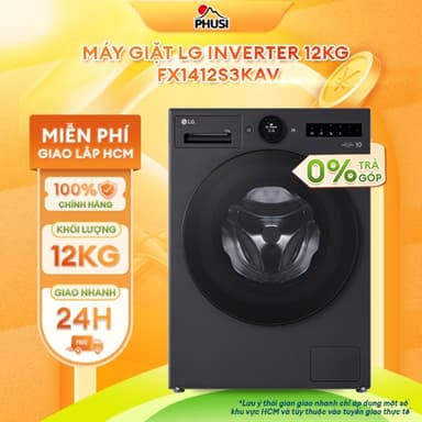So sánh giá FX1412S3KAV [GIAO LẮP MIỄN PHÍ HCM] Máy Giặt LG AI DD Inverter 12 Kg - CHÍNH HÃNG, BH 2 NĂM rẻ nhất?
