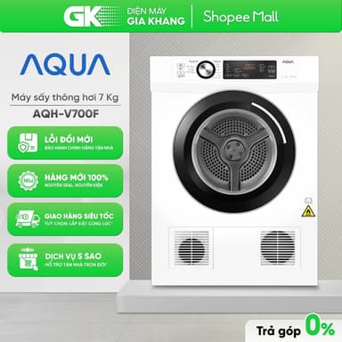 So sánh giá [Shopee - Lắp đặt 0Đ HN HCM] AQH-V700FW 7 Kg | AQH-V800H(SS) 8 Kg | AQH-V901K(PS) 9 Kg - Máy Sấy Thông Hơi AQUA rẻ nhất?