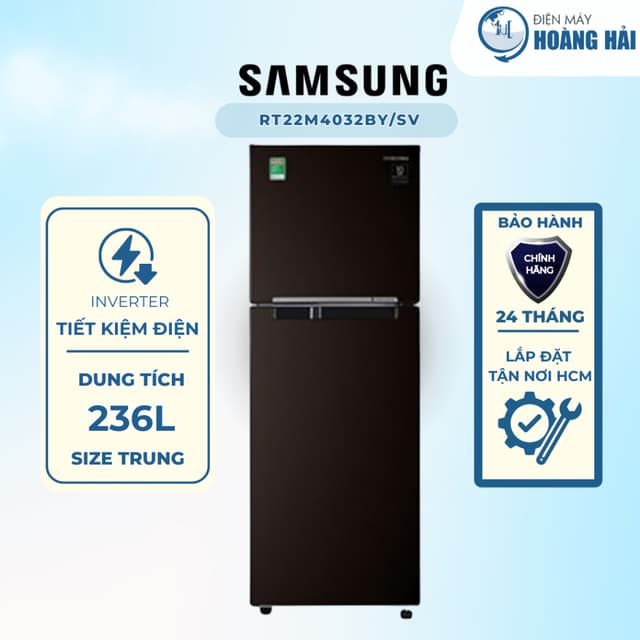 RT22M4032BY/SV Tủ lạnh Samsung Inverter 236 lít RT22M4032BY/SV - Ảnh 4