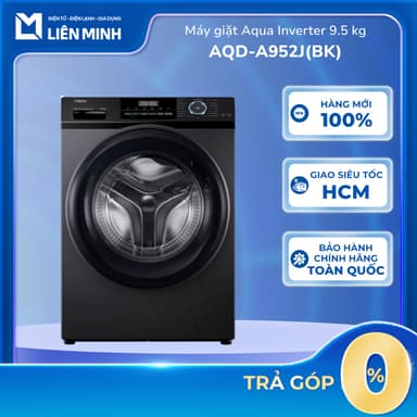 So sánh giá [Shopee - Lắp đặt 0Đ HN HCM]    AQD-A952J(BK) - Máy Giặt Aqua Inverter 9.5 Kg AQD-A952J(BK) rẻ nhất?