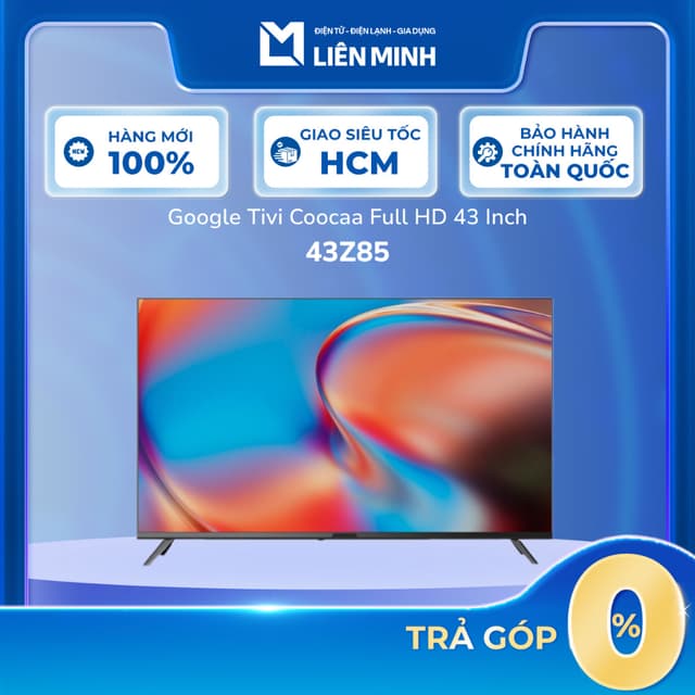 [Shopee - Lắp đặt 0Đ HN HCM]  43Z85 / 32Z85 - Google Tivi Coocaa HD Z85 32 Inch / 43 Inch - Ảnh 9