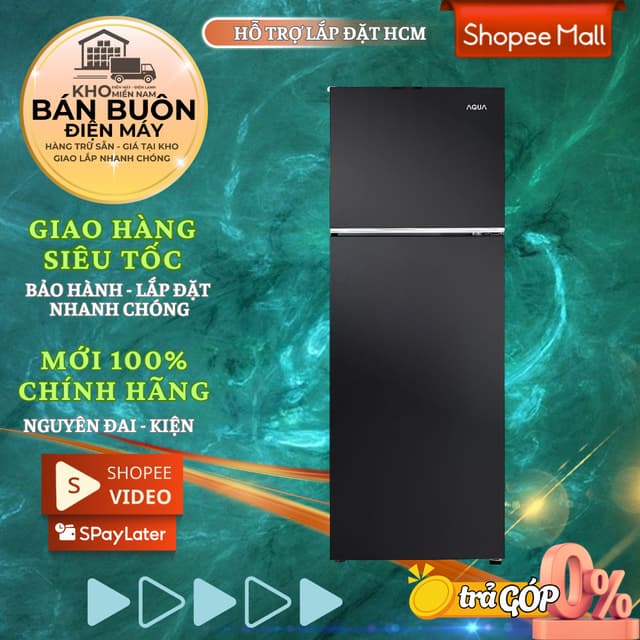 AQR-T260FA(FB) - Tủ lạnh Aqua Inverter 236 lít AQR-T260FA(FB) - Bảo hành 2 năm - Hàng chính hãng - Ảnh 10