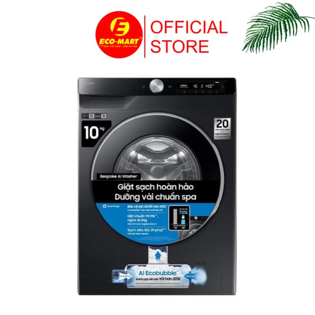 WW10DG6U34LBSV Máy giặt Samsung WW10DG6U34LBSV AI EcoBubble Inverter 10 kg - Ảnh 5