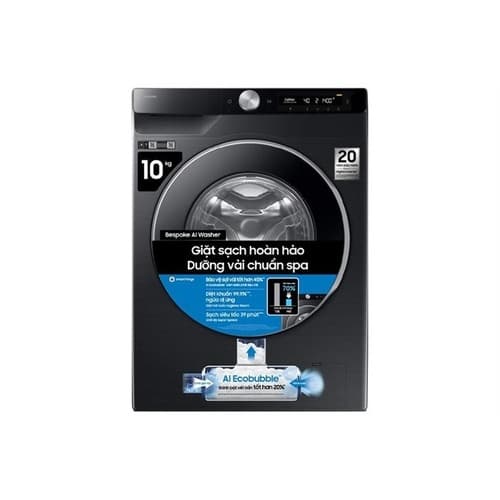 WW10DG6U34LBSV [GIAO HÀNG MIỄN PHÍ HCM] Máy giặt Samsung AI EcoBubble Inverter 10 kg - CHÍNH HÃNG - Ảnh 9