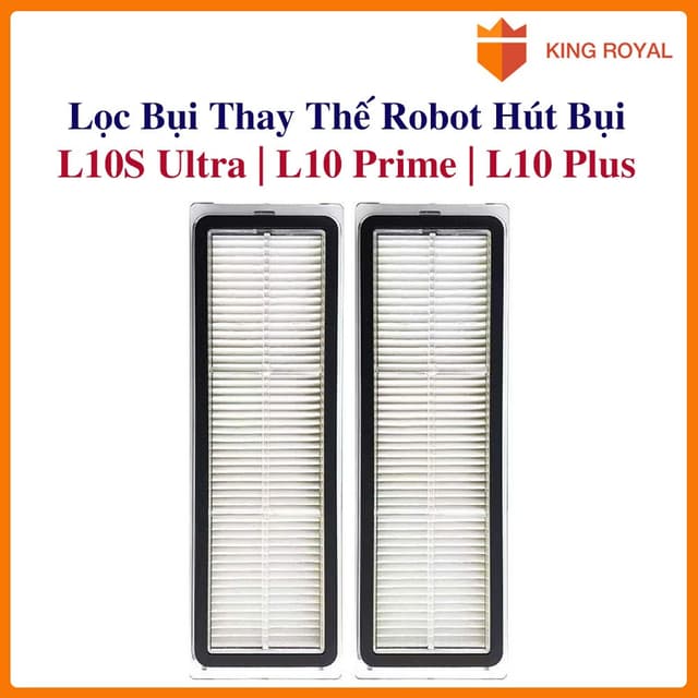 Phụ kiện robot hút bụi lau nhà Dreame L10S Ultra, L10 Prime, L10 Plus , Màng lọc hepa, Tấm lọc, Lọc bụi - Ảnh 1