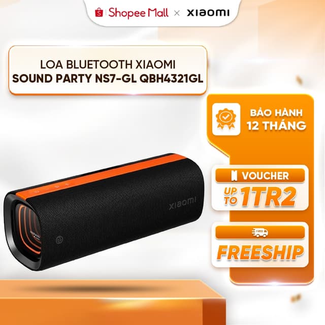 Loa bluetooth Xiaomi Sound Party NS7-GL QBH4321GL - Chất âm mạnh mẽ tới 50W - Loa tweeter 15W và woofer 35W - Ảnh 12