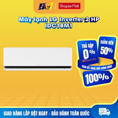So sánh giá IDC18M1 - Máy lạnh LG Inverter 2 HP IDC18M1 - Hàng chính hãng rẻ nhất?