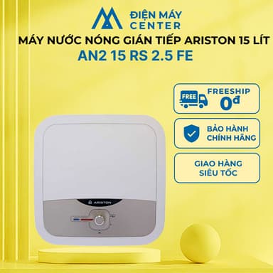 So sánh giá Máy nước nóng gián tiếp Ariston 15 lít 2500W AN2 15 RS 2.5 FE - Bảo hành chính hãng 2 năm tại nhà rẻ nhất?