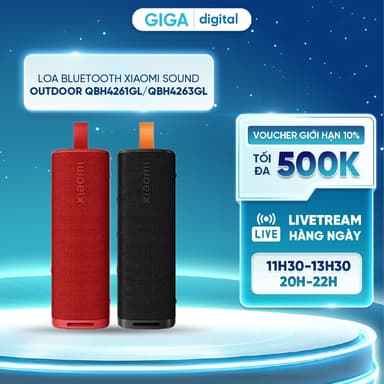So sánh giá Loa Bluetooth Xiaomi Sound Outdoor QBH4261GL/QBH4263GL - Âm thanh sống động 30W mạnh mẽ - Bluetooth 5.4 - Pin 2600mAh rẻ nhất?