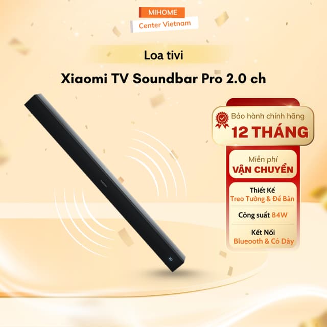 Loa TV Xiaomi Soundbar Pro 2.0 ch 84W - Kết Nối Có Dây & BLuetooth - Quốc Tế Bảo Hành 12 Tháng - Ảnh 12