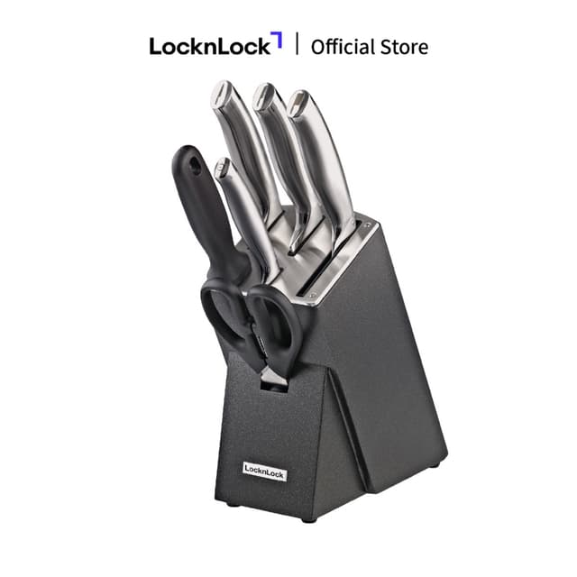 Bộ Dao 7 Món Lock&Lock - Đen CKK301 - Ảnh 8