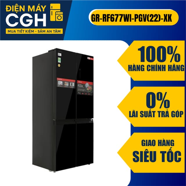Tủ lạnh Toshiba Inverter 515 lít Multi Door GR-RF677WI-PGV(22)-XK - Ảnh 9