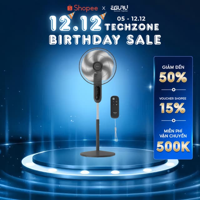 Quạt Đứng Philips CX1520 /01 6 Cánh 40cm 47W Remote Điều Khiển Độ Ồn Thấp | Chính Hãng BH 24 Tháng - Ảnh 9