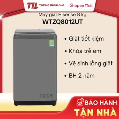 So sánh giá Máy giặt Hisense 8 kg / 10.5 kg WTZQ8012UT / WTZQ1015UT [TOÀN QUỐC] rẻ nhất?
