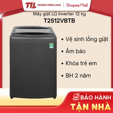 So sánh giá [Shopee - Lắp đặt 0Đ HN HCM] T2512VBTB - Máy Giặt LG TurboDrum Inverter 12 Kg rẻ nhất?