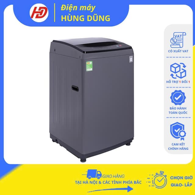 [GIAO LẮP TRONG NGÀY TẠI HÀ NỘI ] Máy giặt lồng đứng Casper 8.5 kg WT-85NG1 / Casper 7.5kg WT-75NG1  -Hàng chính hãng - Ảnh 1