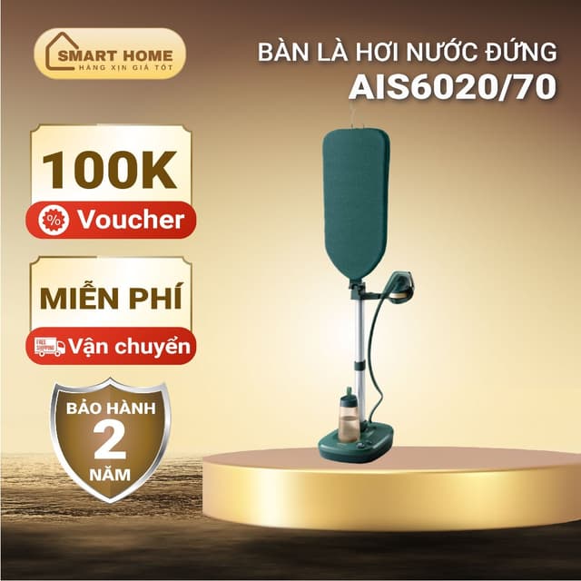 Bàn ủi hơi nước đứng Philips AIS6020/70 - 1800W | Hàng chính hãng, bảo hành 2 năm - Ảnh 2