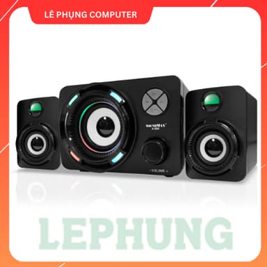 So sánh giá Loa Vi Tính 2.1  SoundMax A-600 /A700 / 16W hỗ trợ Bluetooth, đọc thẻ nhớ , USB đèn LED, cổng Vào DC 5V-Bảo hành 1 năm rẻ nhất?