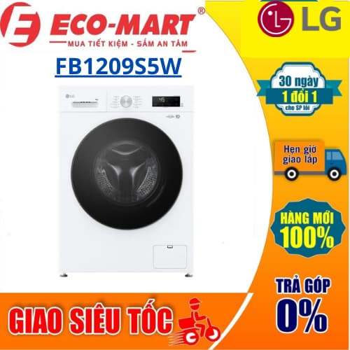 Máy giặt LG FB1209S5W Inverter 9 kg - Ảnh 3