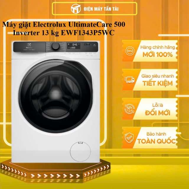EWF1343P5WC - Máy giặt Electrolux UltimateCare 500 Inverter 13 kg EWF1343P5WC - GIAO TOÀN QUỐC - Ảnh 4