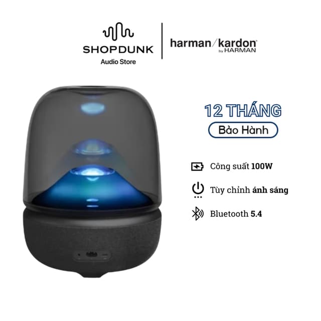 Loa Bluetooth Harman Kardon Aura Studio 5 Không Dây Chính Hãng PGI Bảo Hành 12 Tháng - Ảnh 2