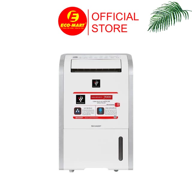 DW-D20A-W Máy hút ẩm Sharp DW-D20A-W 20 lít phòng 50 m2 có giao lắp - Ảnh 4
