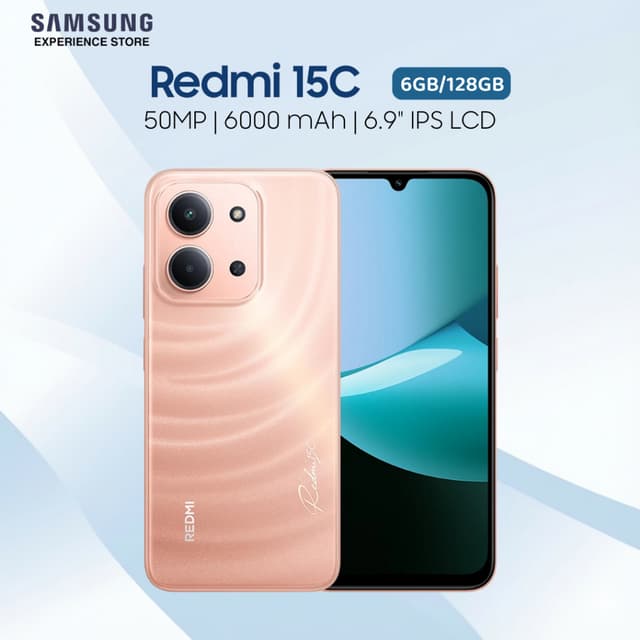 Điện Thoại Xiaomi Redmi 15C 6GB/128GB - Hàng Chính Hãng - Ảnh 1