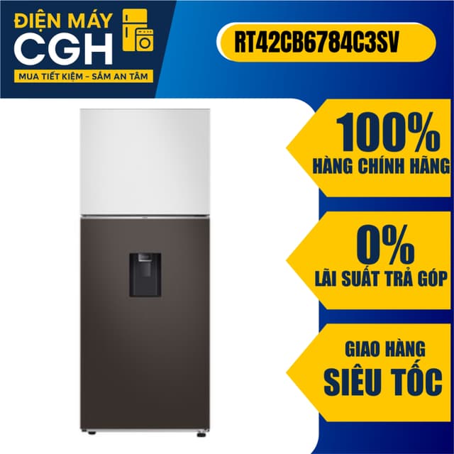 Tủ lạnh Samsung RT42CB6784C3SV Inverter 406 lít Bespoke - Ảnh 2