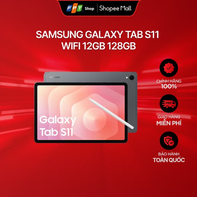 Samsung Galaxy Tab S11 WiFi 12GB 128GB [Kích hoạt bảo hành 23-31/01/2026] - Ảnh 4