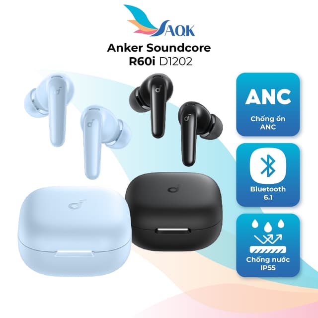 Tai nghe Bluetooth True Wireless Anker Soundcore R60i NC D1202 - Hàng chính hãng - Ảnh 9