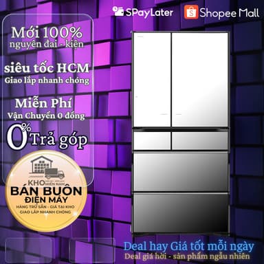 So sánh giá Tủ lạnh Hitachi Inverter 735 lít Multi Door R-ZX740KV X nhập khẩu Nhật Bản rẻ nhất?