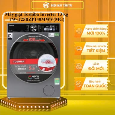 So sánh giá TW-T25BZP140MWV(MG) - Máy giặt Toshiba Inverter 13 kg TW-T25BZP140MWV(MG) - GIAO TOÀN QUỐC rẻ nhất?