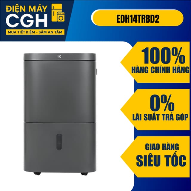 Máy hút ẩm Electrolux + Lọc không khí 27L/ngày EDH14TRBD2 - Ảnh 8