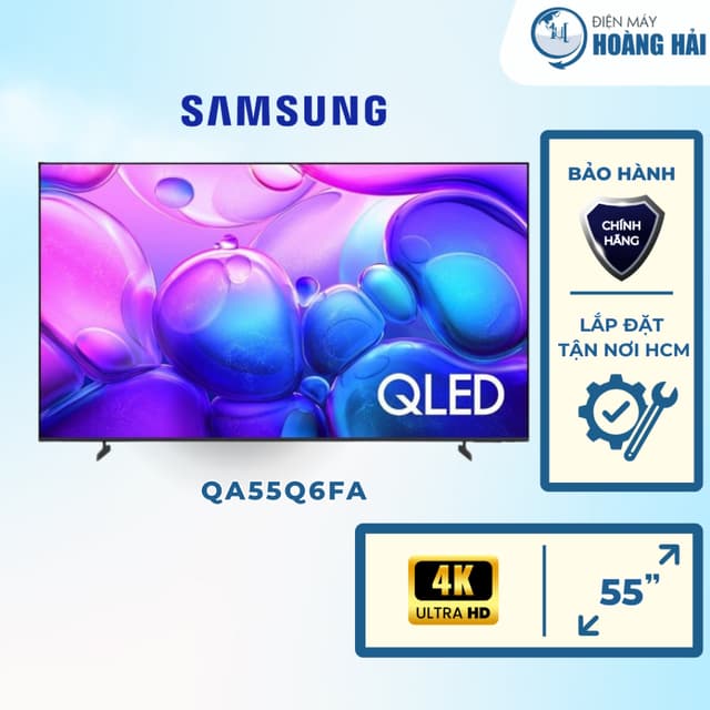 QA55Q6FA | Smart Tivi QLED Samsung 4K 55 inch QA55Q6FA - Hàng chính hãng - Ảnh 6