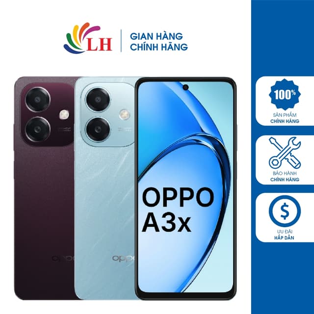 Điện thoại Oppo A3x (6GB/128GB) - Hàng chính hãng - Ảnh 2