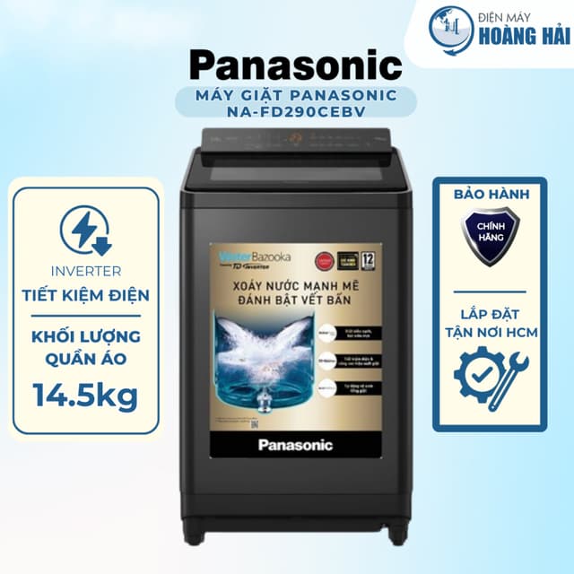 NA-FD290CEBV | Máy giặt Panasonic Inverter 14.5 kg NA-FD290CEBV - Hàng Chính Hãng - Ảnh 1
