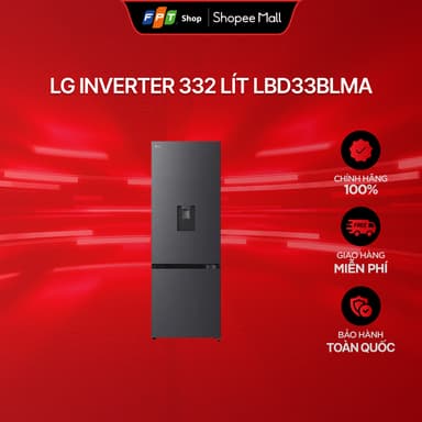 So sánh giá Tủ lạnh LG Inverter 332 lít LBD33BLMA rẻ nhất?