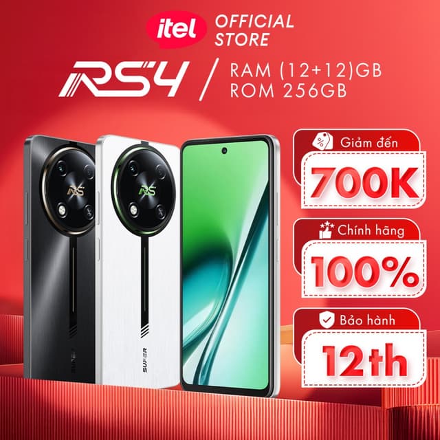 Điện Thoại Itel RS4 | NFC | 5000 mAH | 120Hz | Sạc Nhanh 45W | BH 12Tháng - Ảnh 3