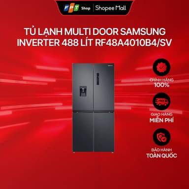 So sánh giá [Chỉ GH tận nơi] Tủ lạnh Multi Door Samsung Inverter 488 lít RF48A4010B4/SV rẻ nhất?