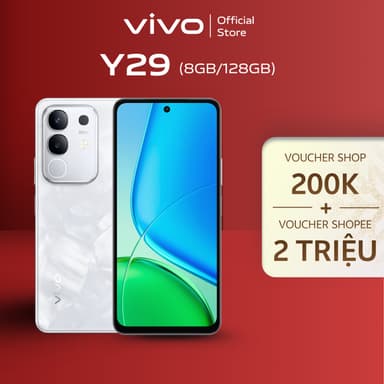 So sánh giá Điện thoại vivo Y29 (8GB/128GB) - Chính hãng - 1 Đỏi 1 tháng đầu tiên - Bảo hành 12 tháng rẻ nhất?