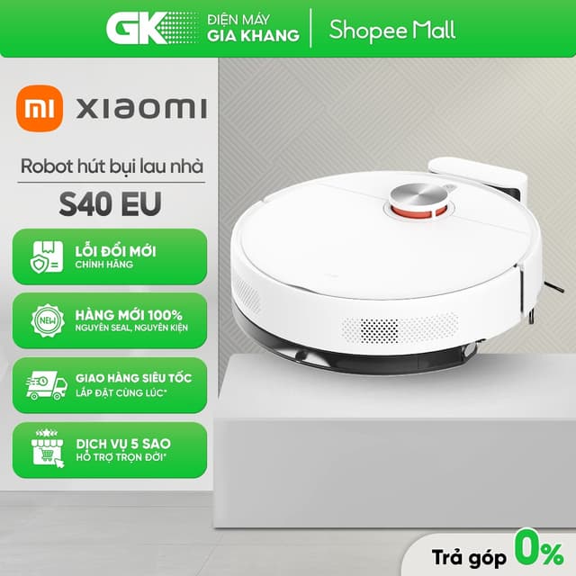 S40 EU - Robot Hút Bụi Lau Nhà XIAOMI S40 70W [Toàn Quốc] - Ảnh 2