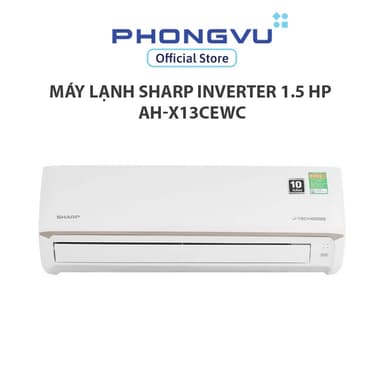 So sánh giá Máy lạnh Sharp Inverter 1.5 HP AH-X13CEWC - Bảo hành 24 tháng rẻ nhất?