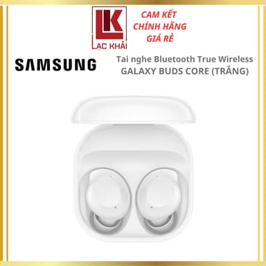 So sánh giá Tai nghe Bluetooth True Wireless Samsung Galaxy Buds Core R410N (màu trắng) - Chính hãng rẻ nhất?