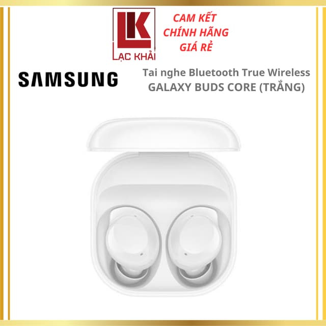 Tai nghe Bluetooth True Wireless Samsung Galaxy Buds Core R410N (màu trắng) - Chính hãng - Ảnh 4