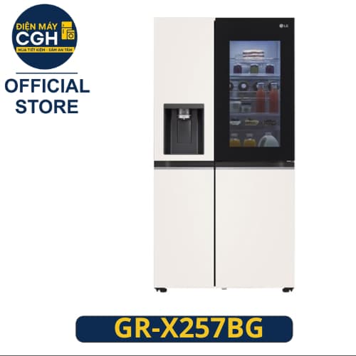Tủ lạnh LG Inverter 635 Lít Side By Side InstaView Door-in-Door GR-X257BG - Ảnh 6