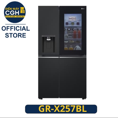 Tủ lạnh LG Inverter 635 Lít Side By Side InstaView Door-in-Door GR-X257BL - Ảnh 8